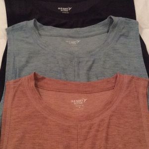 Bundle of 3 tank tops active wear